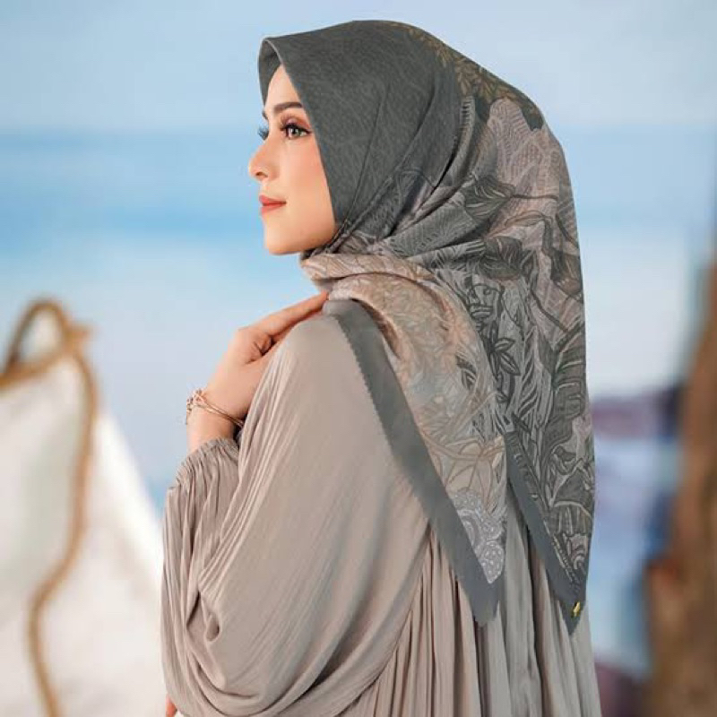 Preloved Buttonscarves Nusantara Volcano