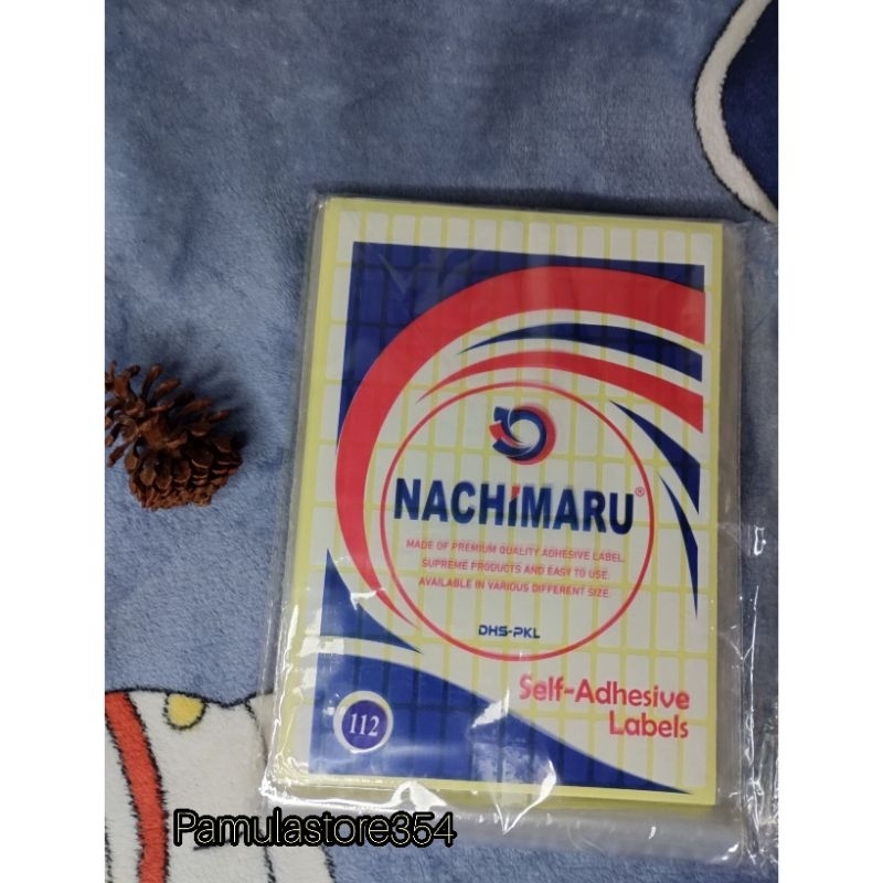 

Label harga tempel nachimaru