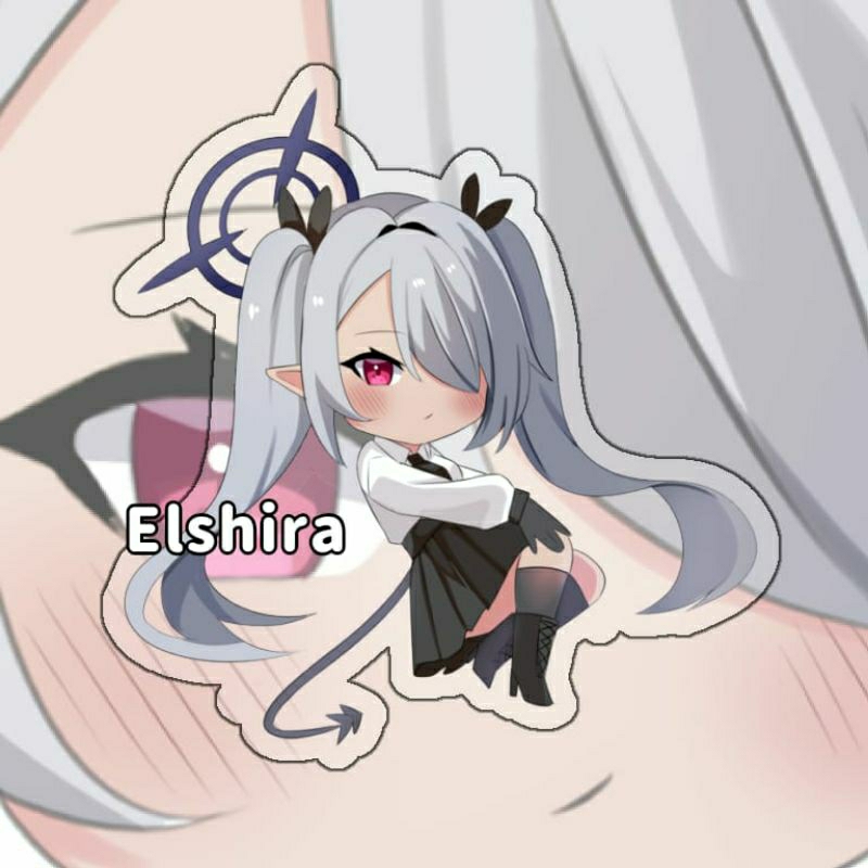 Gantungan Kunci Blue Archive Shiromi Iori - Keychain Blue Archive Shiromi Iori