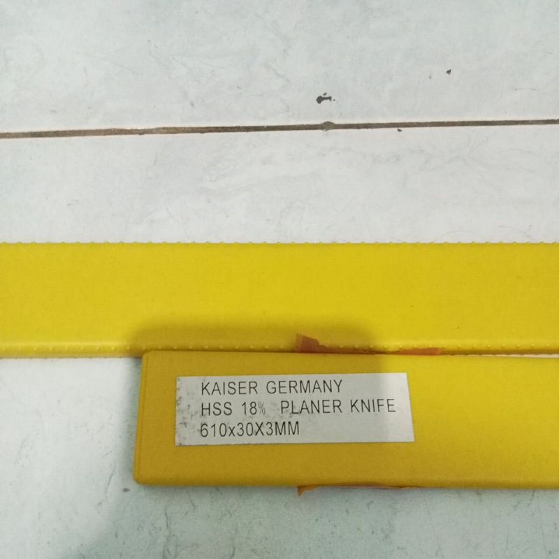 Kaiser Germany 610x30x3 Hss Planer knife