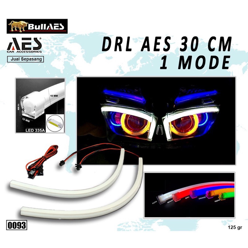 ORIGINAL ALIS AES LAMPU ALIS 30 CM 1 MODE AES KUALITAS TERBAIK GRADE A | LAMPU ALIS Drl alis 30 cm m