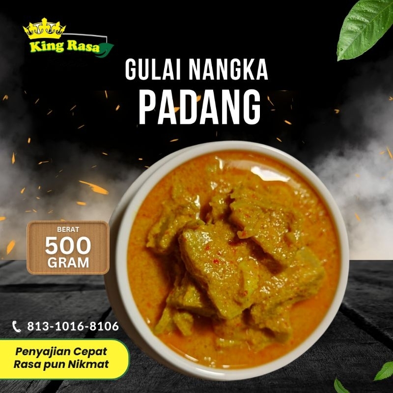 

Gulai Nangka Padang Pedas Gurih 500gr | Frozen Makanan Siap Saji