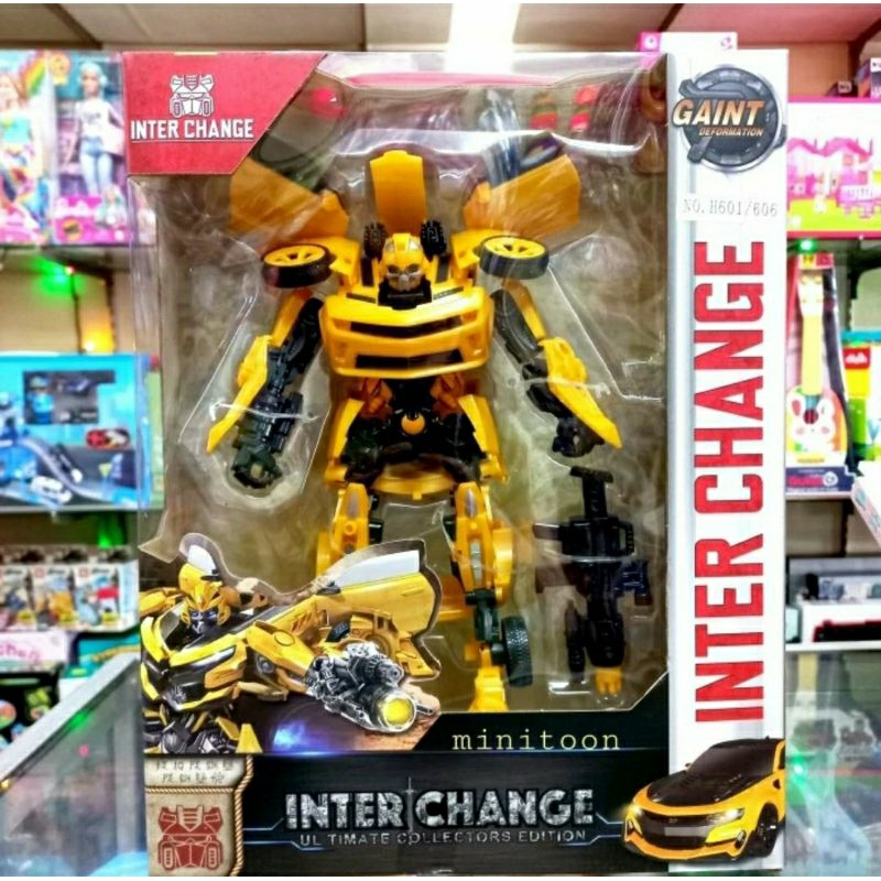 BUMBLEBEE TRANSFORMERS ROBOT DEFORM Inter Change Figure