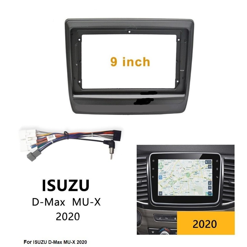 Frame Headunit android 9 inch ISUZU D-Max DMAX MU-X dmax 2020