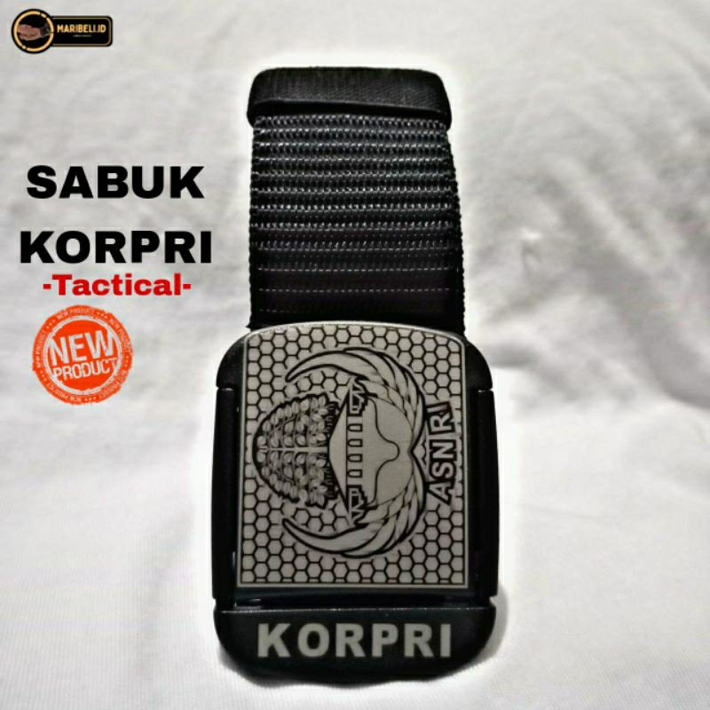 IKAT PINGGANG ASN KORPRI - SABUK ASN KORPRI MODEL TACTICAL - IKAT PINGGANG KORPRI - IKAT PINGGANG PN