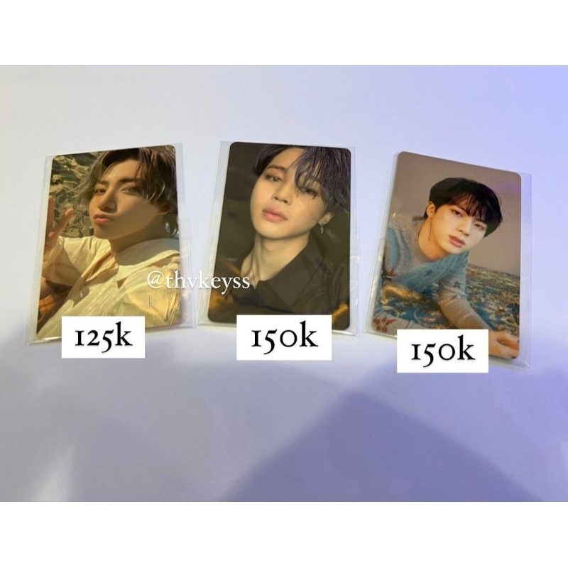 WTS PC Jungkook Jimin Jin Official BTS