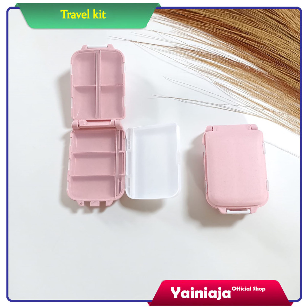 Kotak Jarum Pentul Unik / Travel Kit Hijab / Compact Hijab Kit
