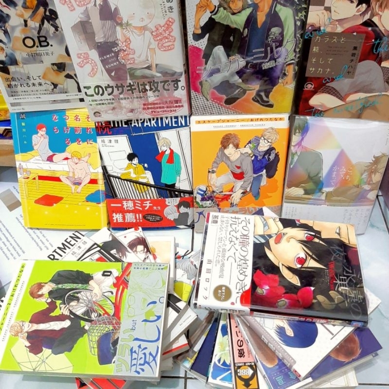 BL MANGA, Komik Yaoi, Comic BL: Jepang & Mandarin. Escape Journey, Ten Count, Hana Obito, dll