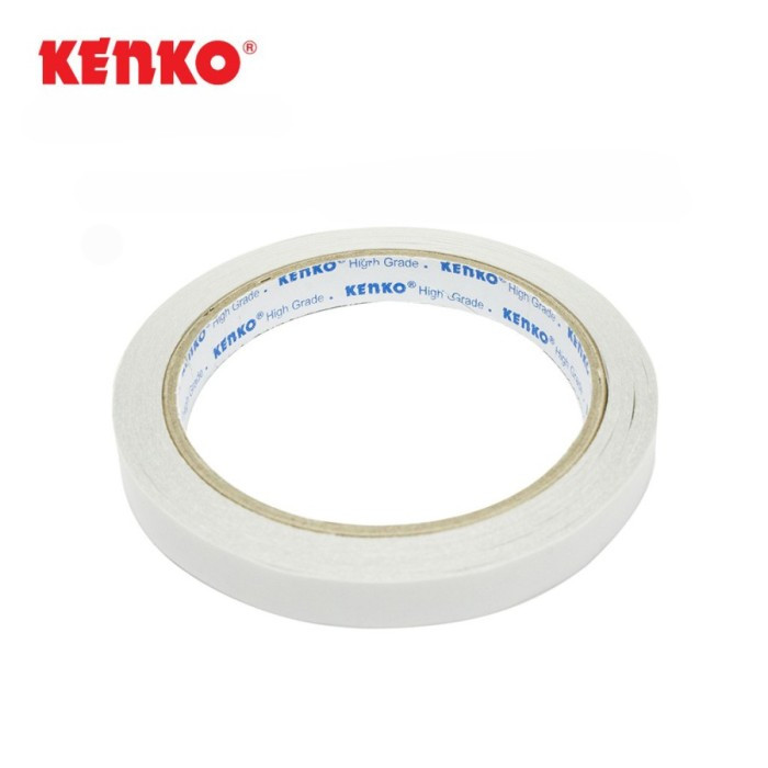 

Double Tape / Isolasi Bolak-Balik Kenko 1/2"X15Y Core Biru