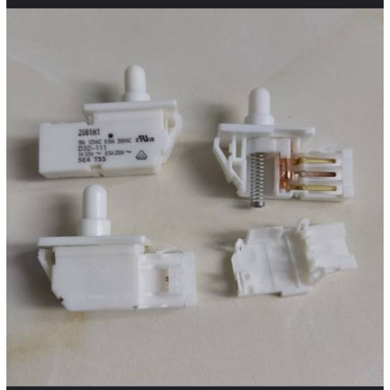 Switch Pintu Kulkas 3 Socket Midea, LG, Panasonic,Sharp Dll Original