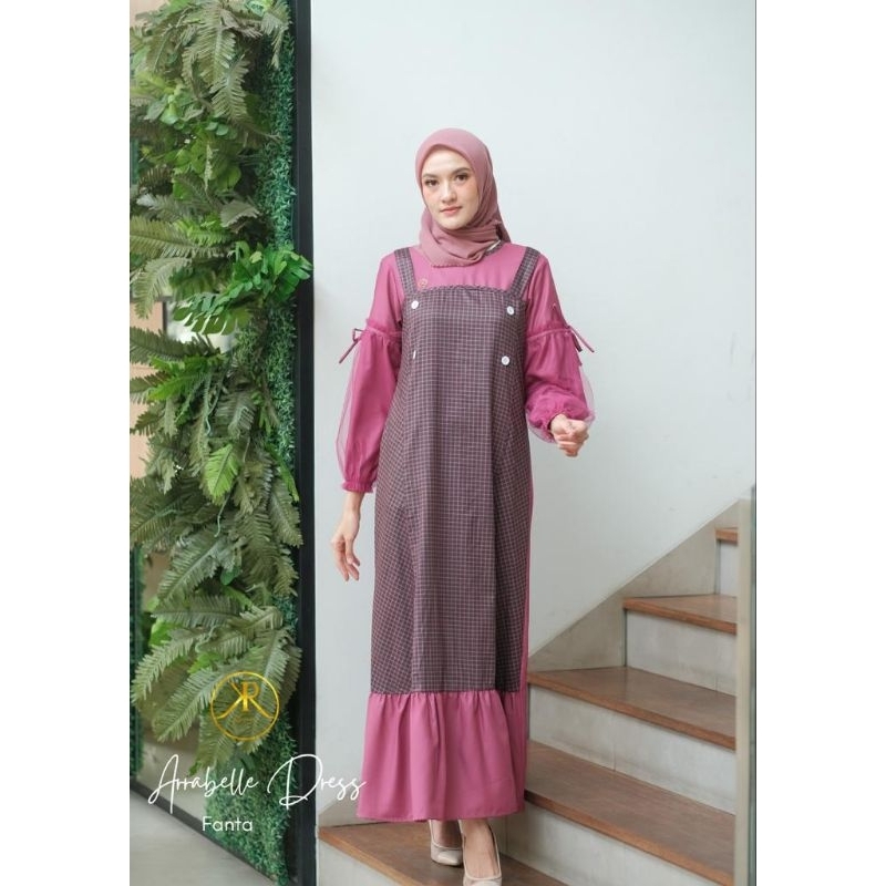 ARABELLA dress by KIRANIA,DRESS BRAND original,gamis remaja terbaru