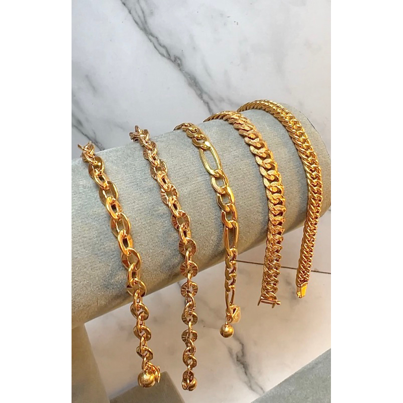 Gelang Emas Rantai Gelang Rantai Emas Terbaru