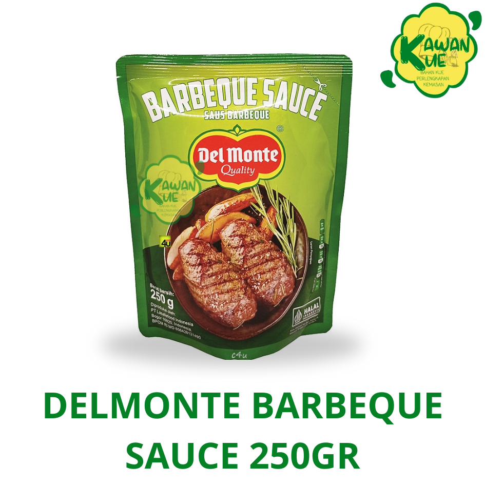 

DELMONTE BARBEQUE SAUCE 250GR & 1KG /SAUS BBQ