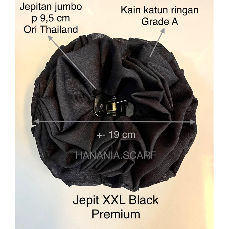 YZ6 Jepit Cepolan Hijab Jumbo Jepitan Cepol Hijab Awet Tahunan