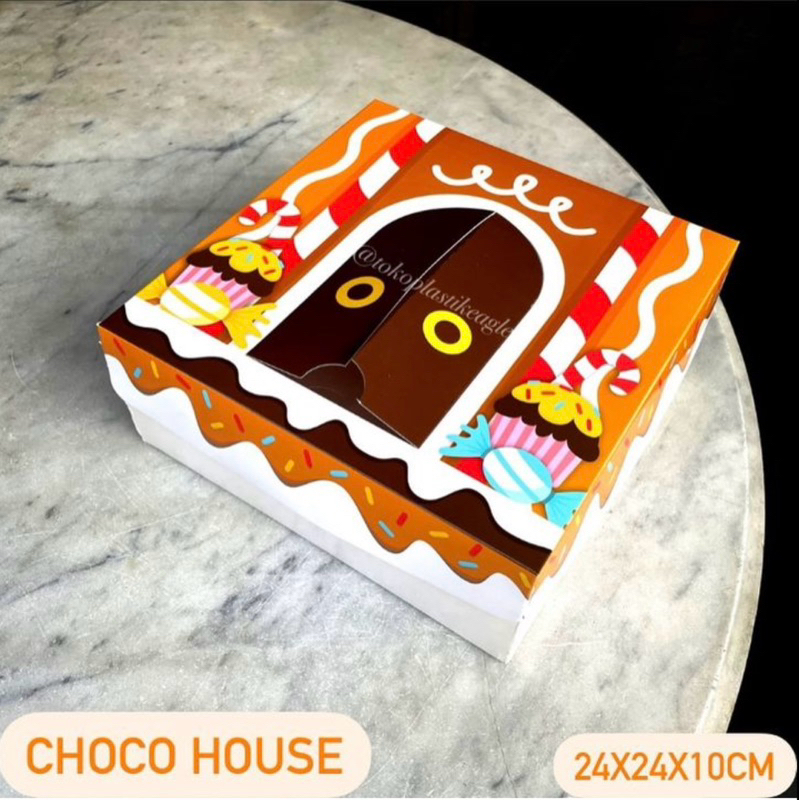 

[CHRISTMAS EDITION] Dus Natal CHOCO HOUSE 24x24x10CM