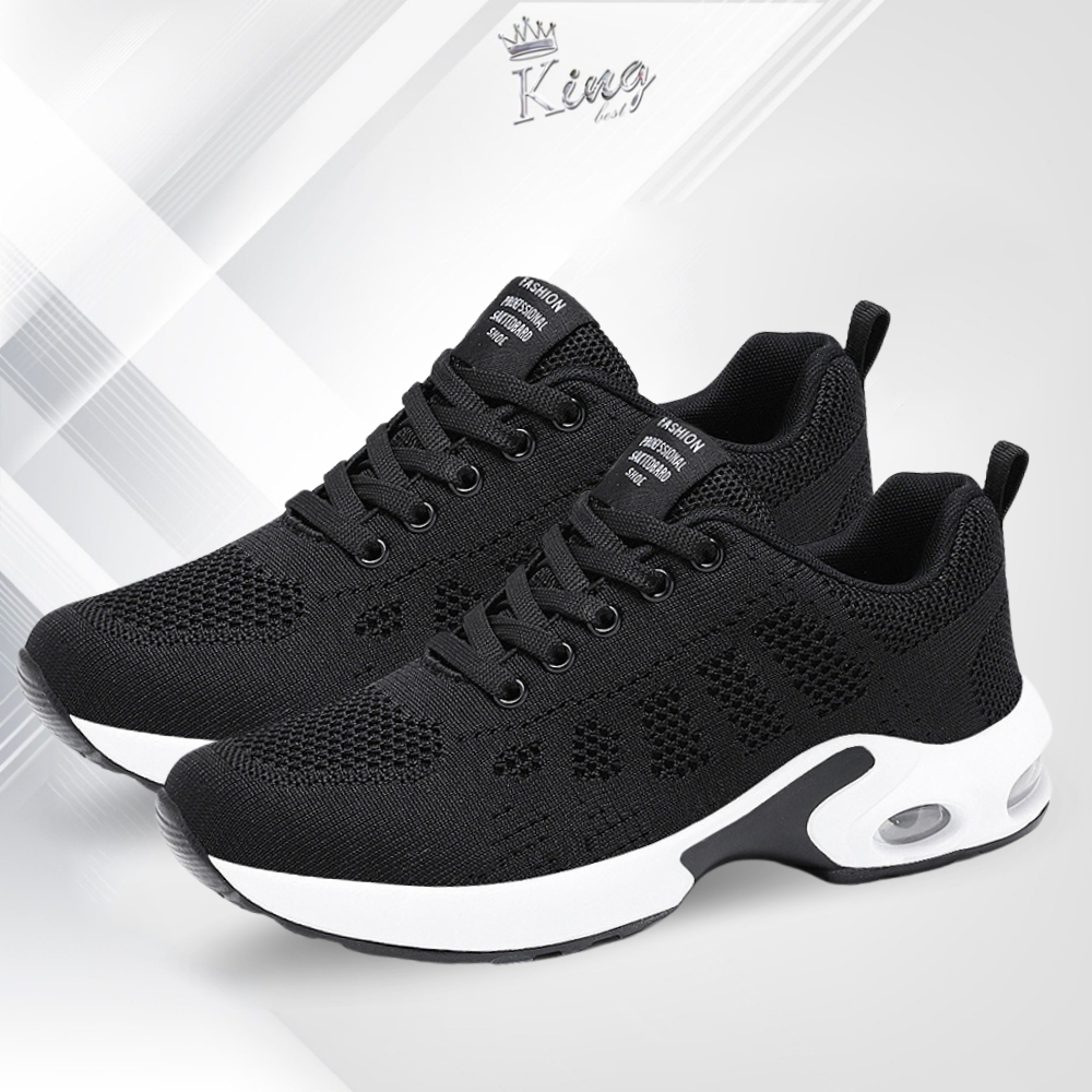	 Kingbest FREE BOX Running Shoes Korea Sepatu Sport Wanita Sepatu Cassual Wanita Sneakers Modern 9132	