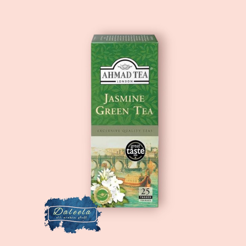 

Ahmad Tea Jasmine Green Tea 25 teabags / Jasmine Green Tea Ahmad Tea