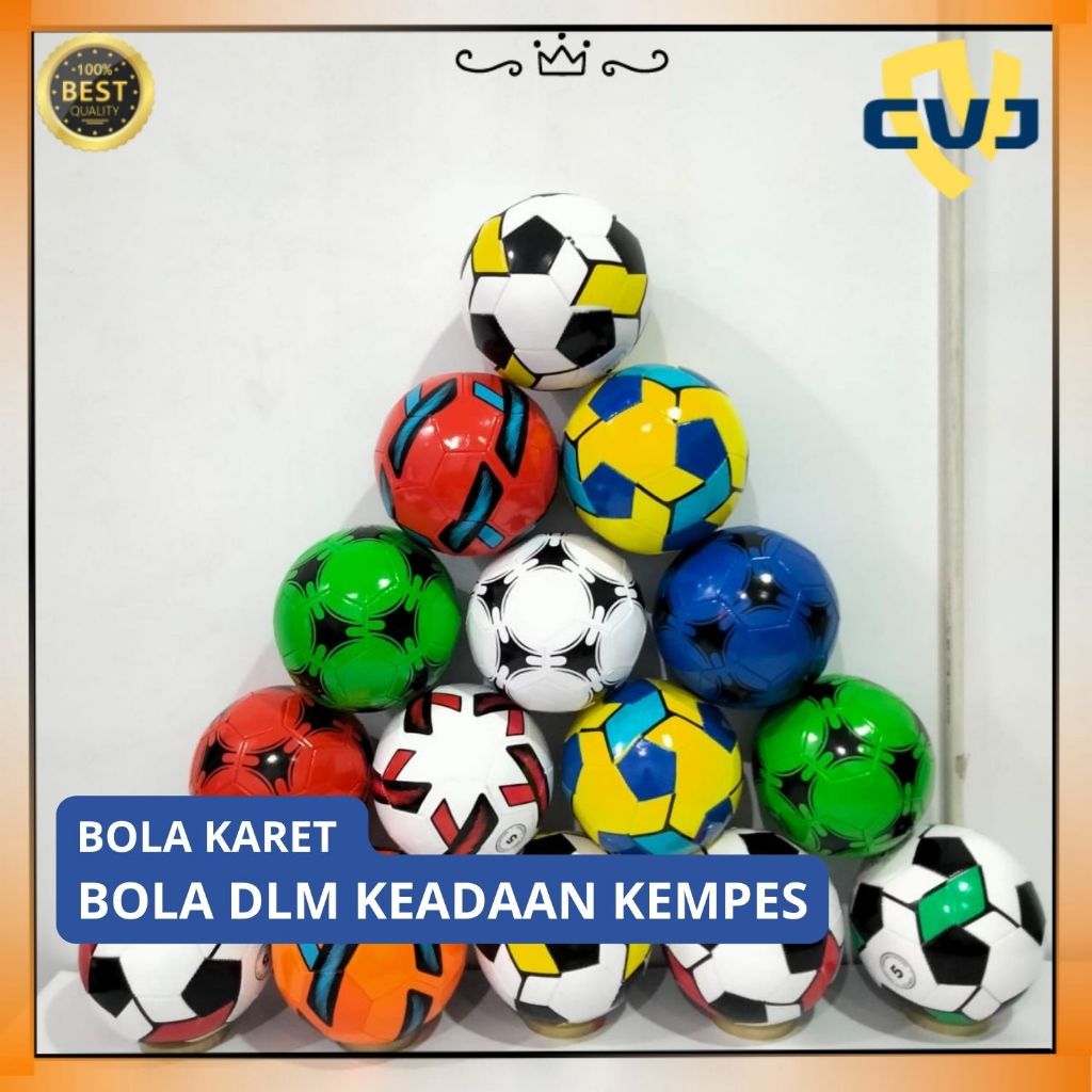 Bola PVC / Bola Sepak (SNI) / Free Pentil / Mainan Bola Anak  Mainan Outdoor Anak CVJ