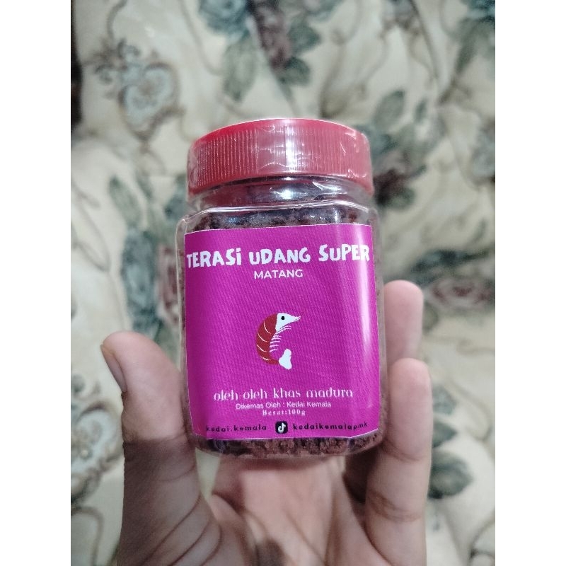 

Terasi Udang Super/Terasi Siap Matang, Siap Makan, Siap Nyambel/Oleh-Oleh Khas Madura/Termurah
