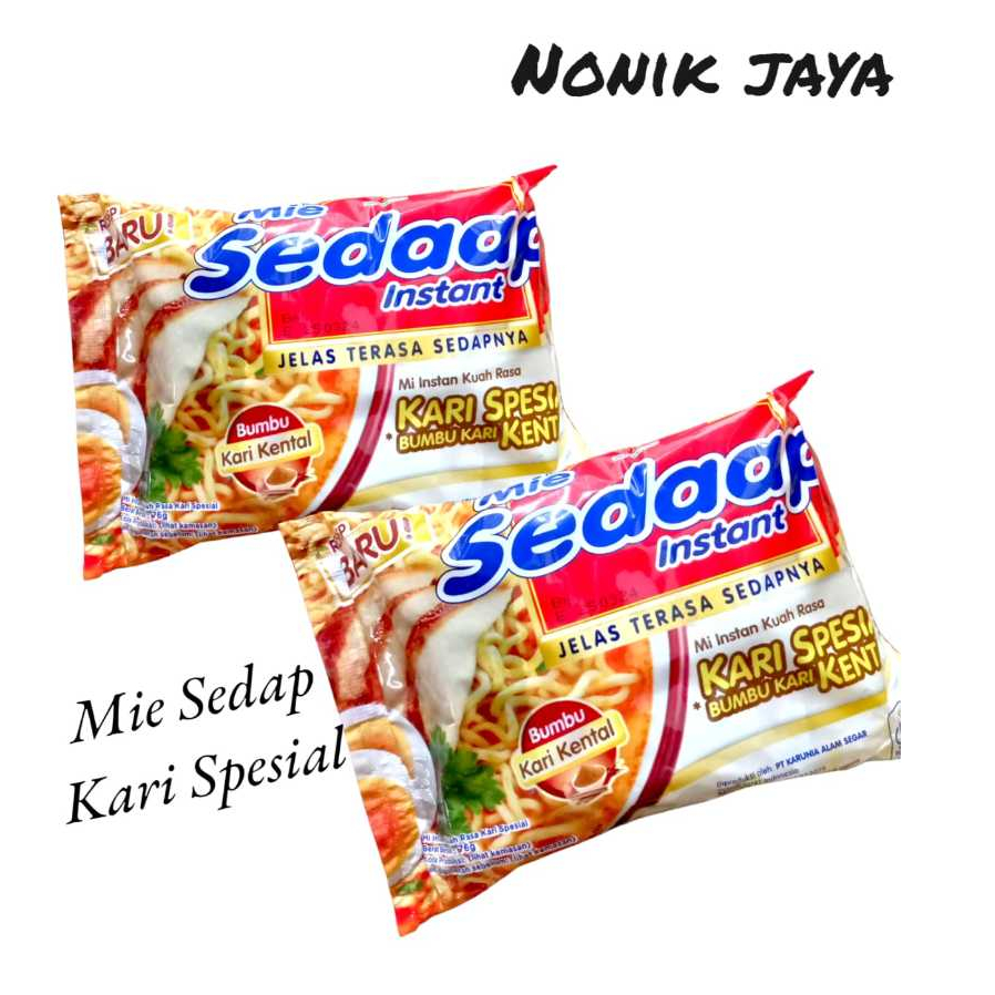 

Mie Sedap Kari Spesial Paket 5 pcs