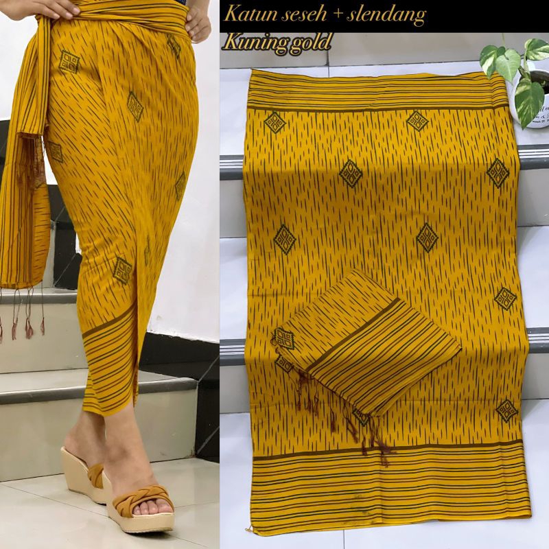 KAMEN KATUN LEMBARAN MOTIF ENDEK/ KAMEN SESEH BALI BAGUS MURAH