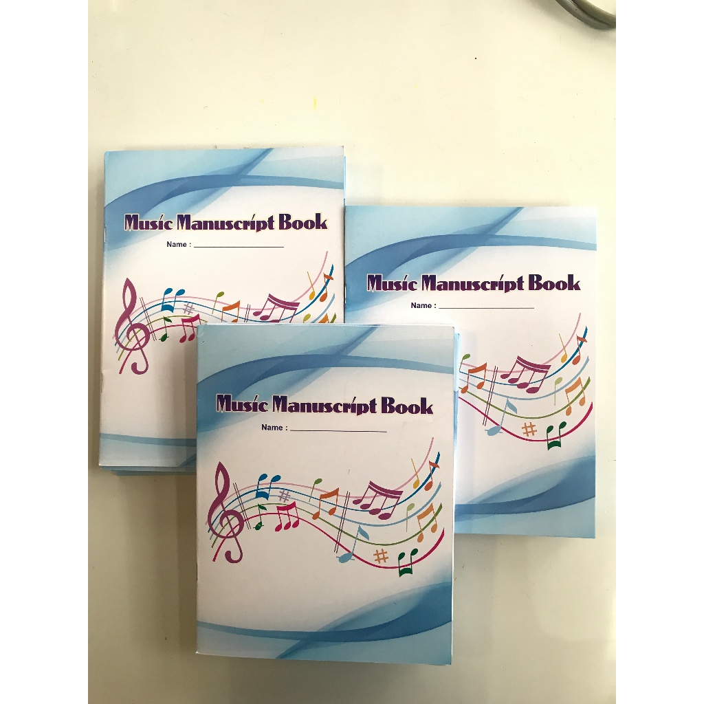 

lukmansho22 ⚡ Buku tulis musik garis lima / buku garis paranada / music book / manuscript book