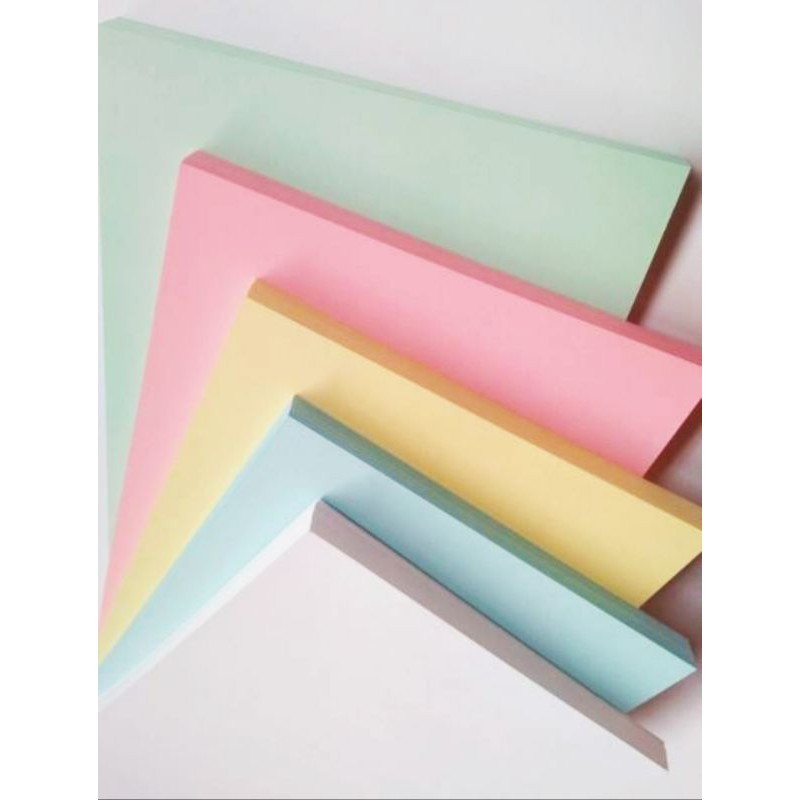 Kertas Karton Manila Warna Besar - Putih