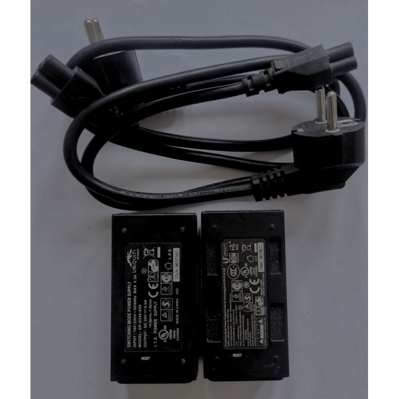 POE Ubiquiti 24V (0.5A) + Adaptor.