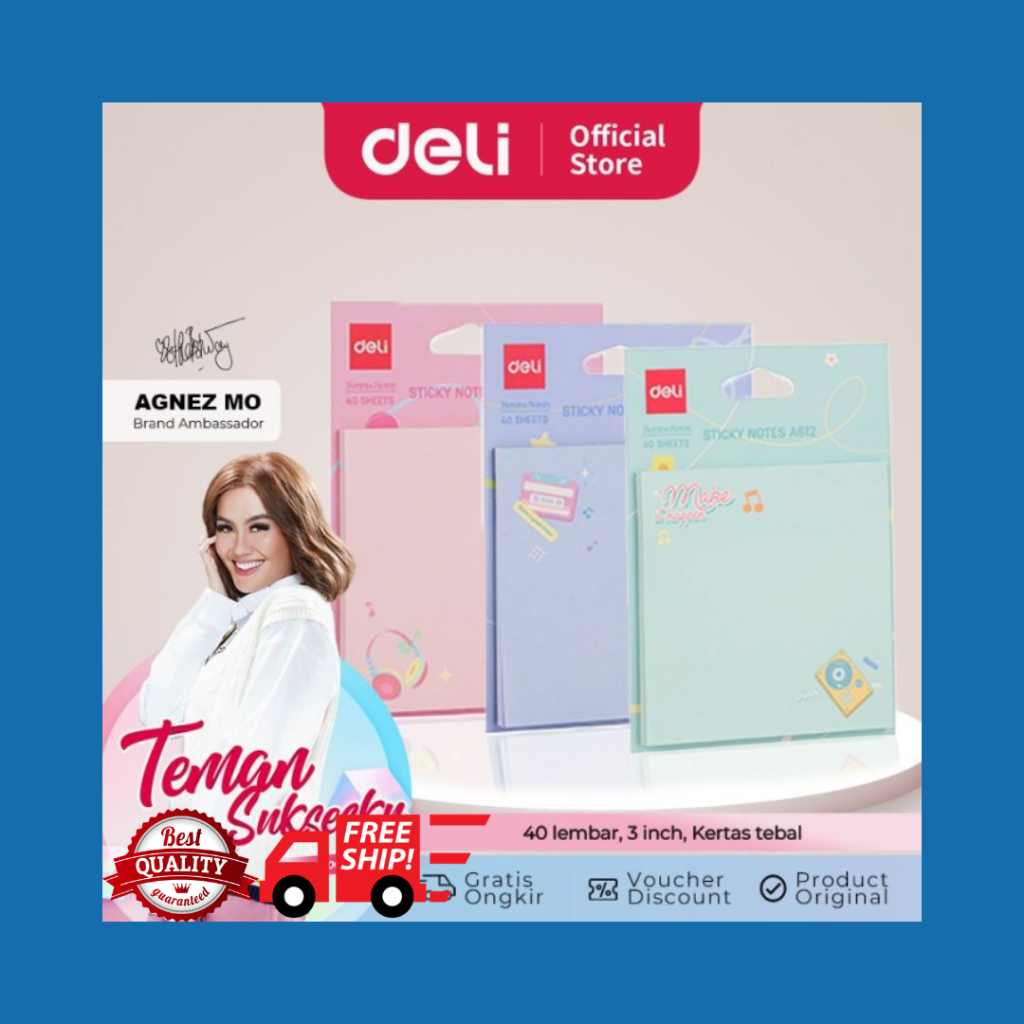 

STICKY NOTES DELI A612
