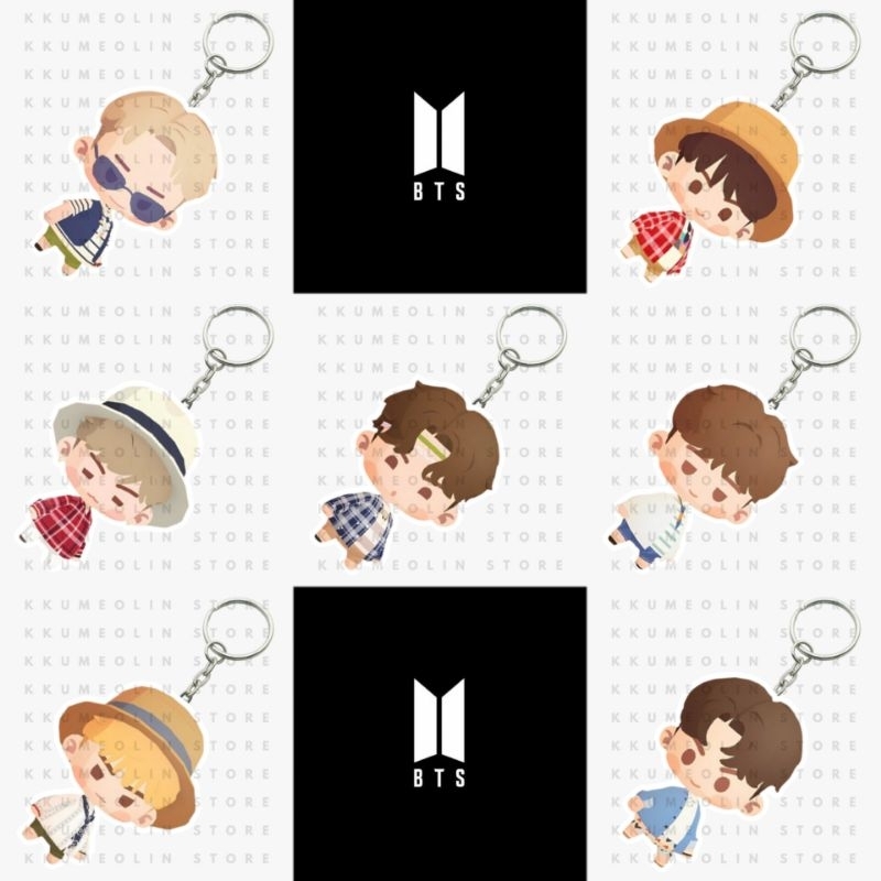 KSA - BTS In The Seom Summer Package In Dubai 2016 Keyring | BTS In The Seom Summer Package In Dubai