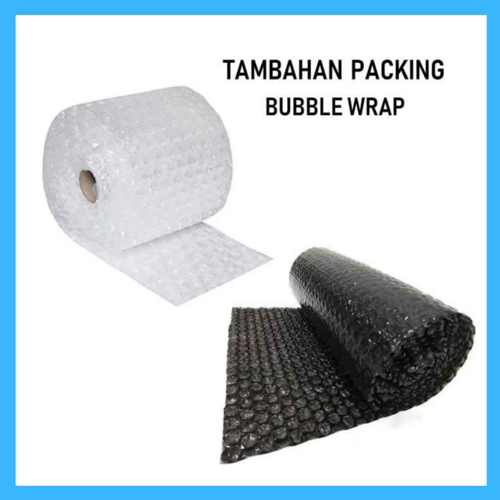 

bubble wrap buat extra packing pengiriman