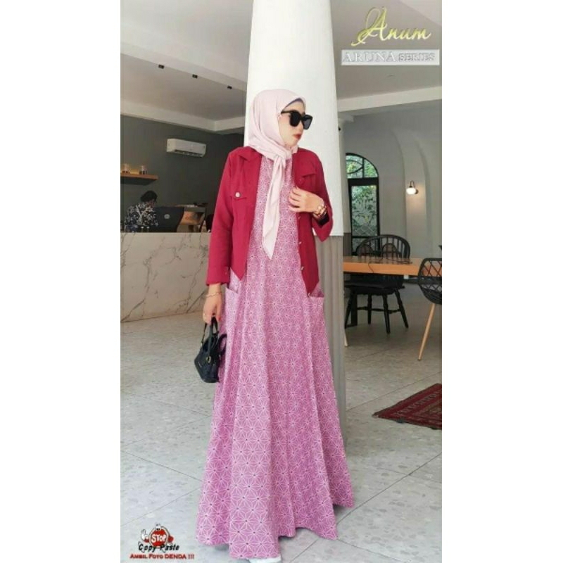 Aruna Dress Mom by Anum