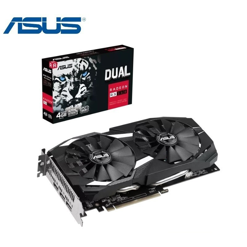 ASUS DUAL RX 560 4GB OC GDDR5 RX560 4G 128BIT VGA AMD RADEON