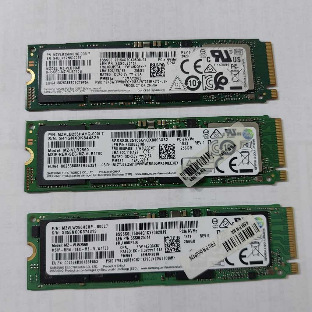 SSD M.2 NVME 256GB SAMSUNG ORIGINAL