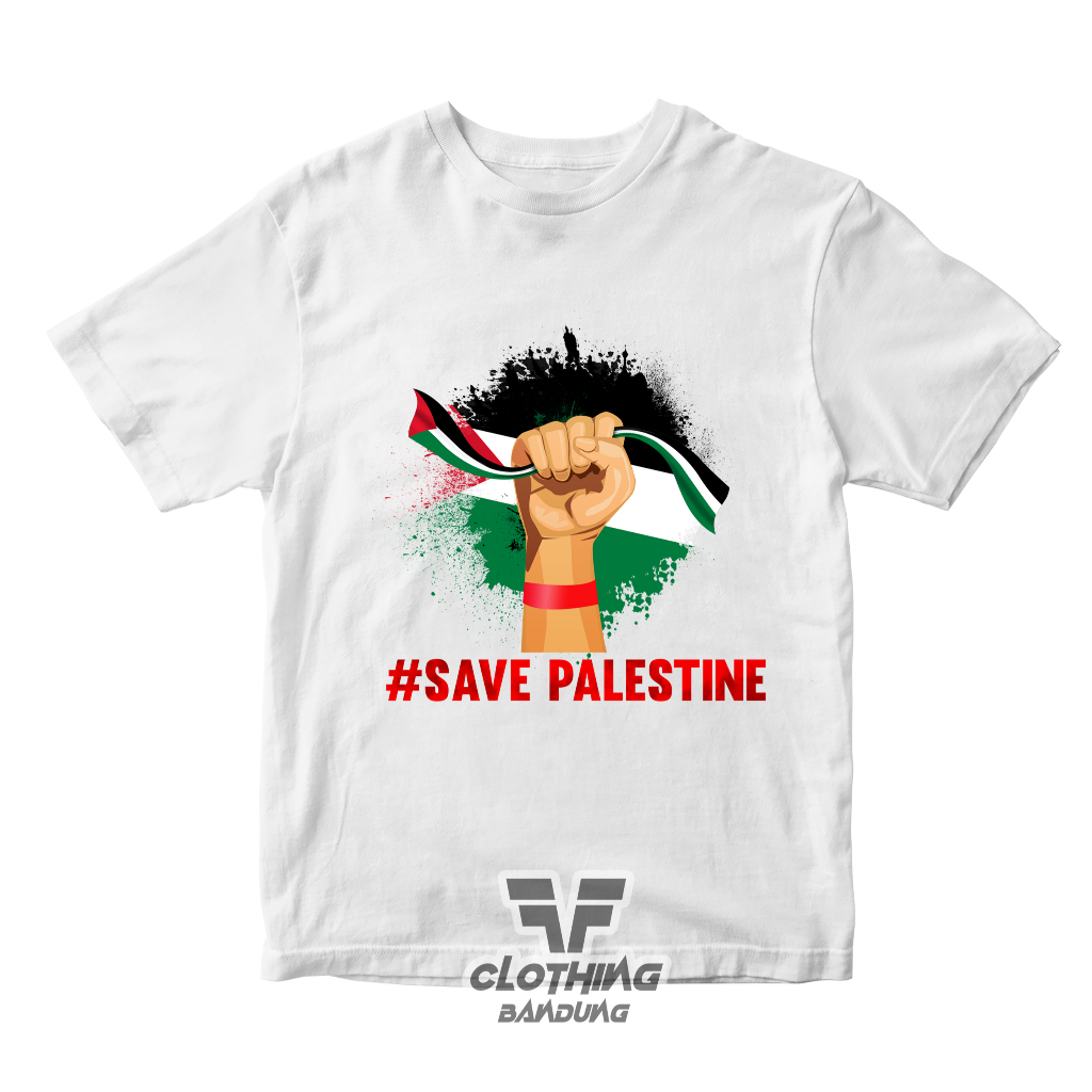 Kaos palestina anak laki laki dan perempuan