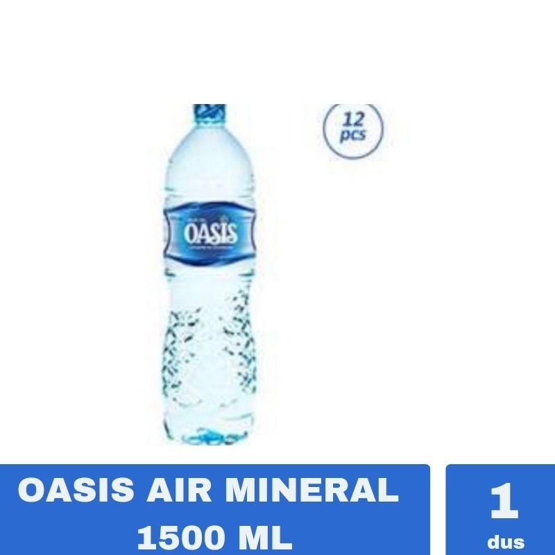 

Oasis 1500 ml 1 dus isi 12 botol promo 10.10