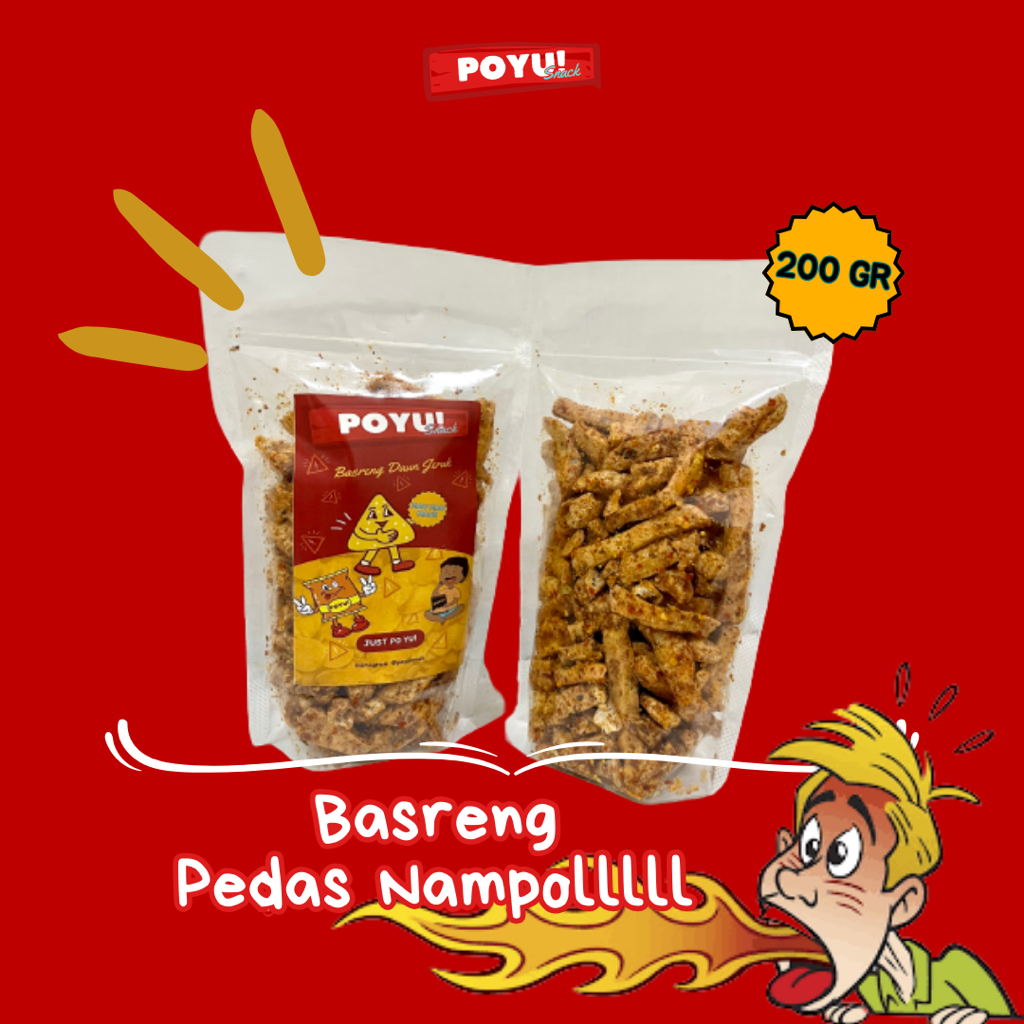 

Basreng Pedas Nampol 200 GR