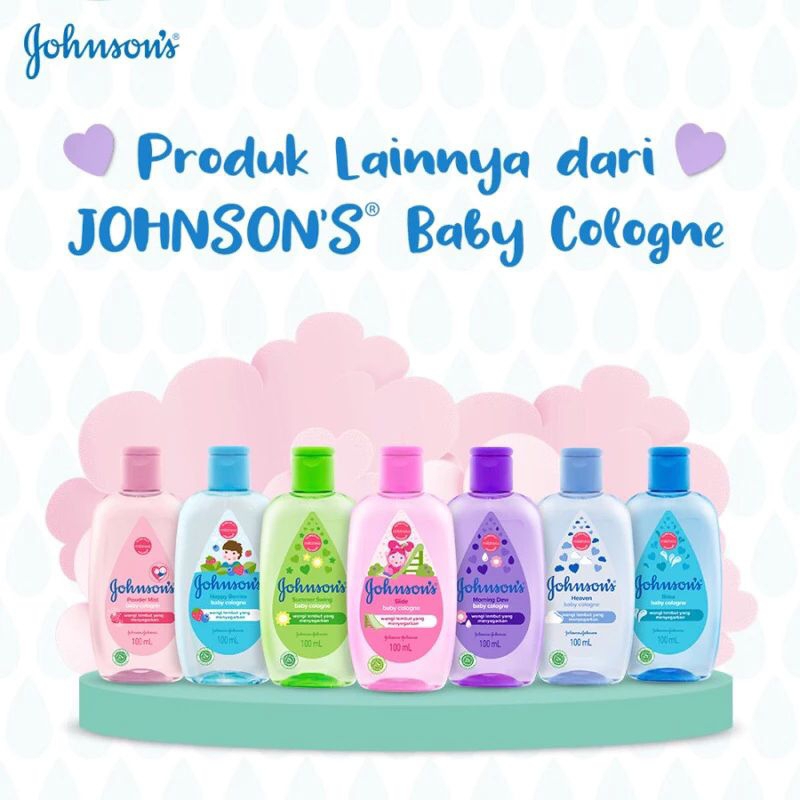 JOHNSON BABY COLOGNE 100ml | PARFUME BAYI | MINYAK WANGI BAYI