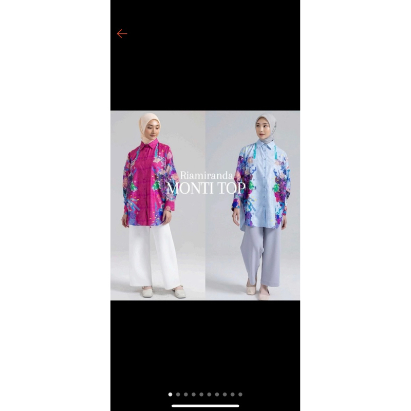Monti top by ria miranda x mangmoel (sudah dipesen jangan di cekout)