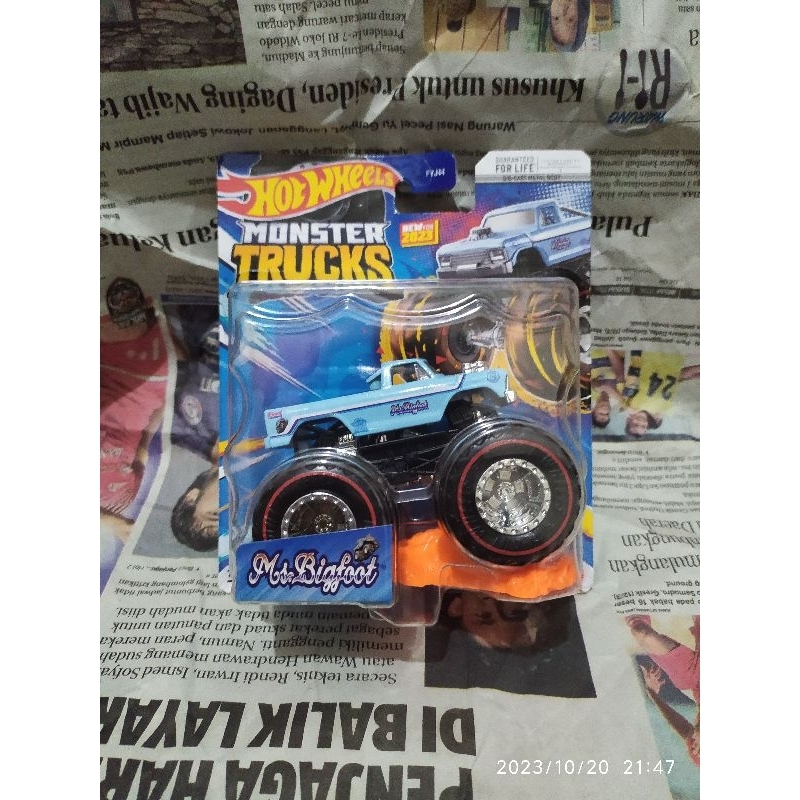 Hot wheels Super treasure Hunt (THS) monster Truck BigFoot