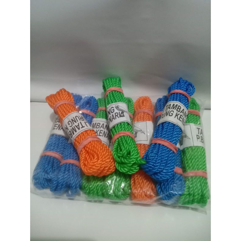 

Tali Tambang 6 m jual/pack isi 10 picis