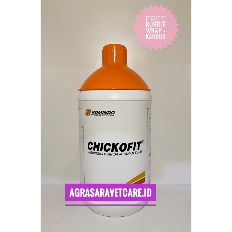CHICKOFIT 1 Liter - atp mineral b12 cair untuk hewan ternak