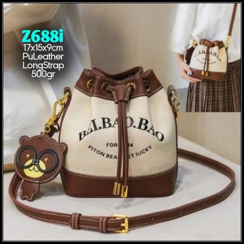 Tas Serut Tas Bucked BEIBAOBAO BEAR DRAWSTRING BAG Premium Import