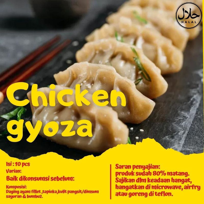 

CHICKEN GYOZA