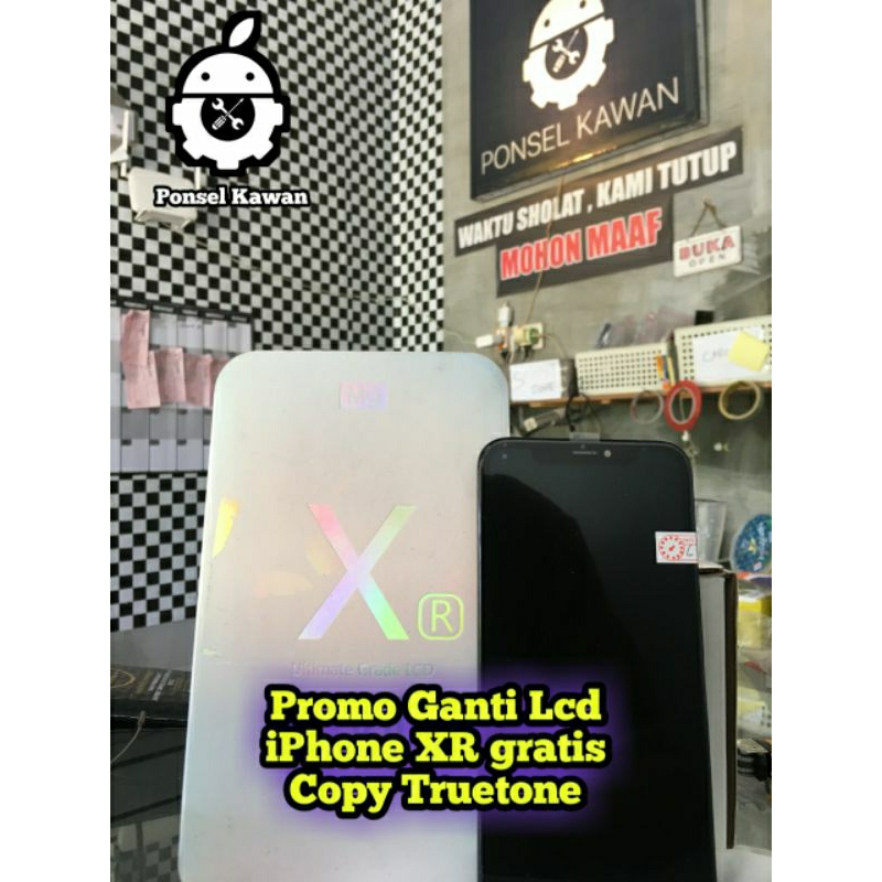 Promo Ganti Lcd iPhone Xr gratis Copy Truetone