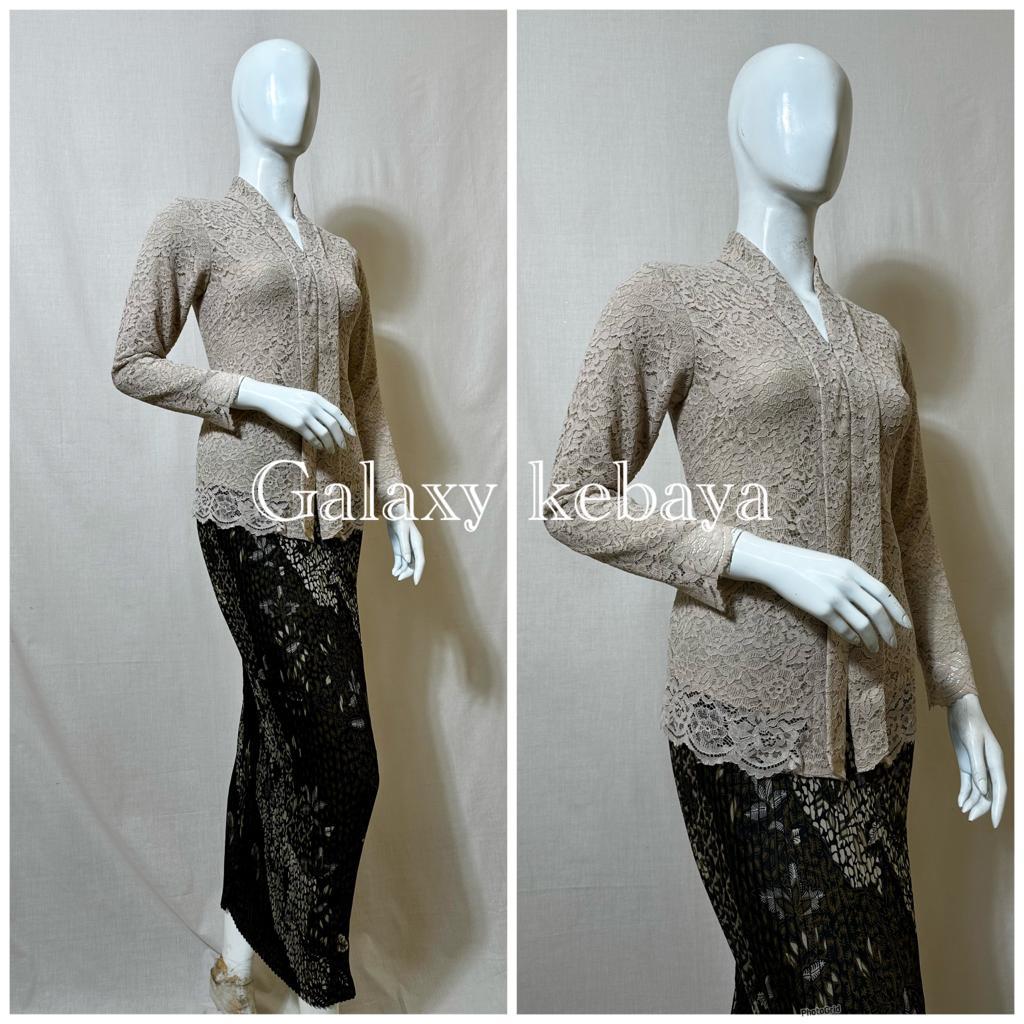 Kebaya Modern Kartini Katun/Kebaya Modern Wisuda/Kebaya Brokat Katun Polos/Kebaya Modern Katun/Kebay