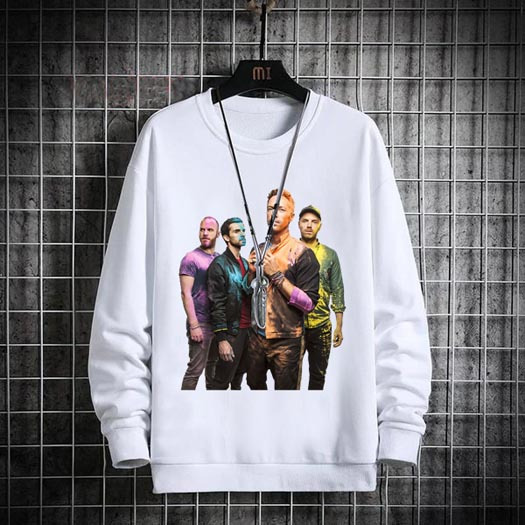 Sweater Coldplay Crewneck Premium Cotton Fleece | Sweatshirt Terbaru Bisa COD