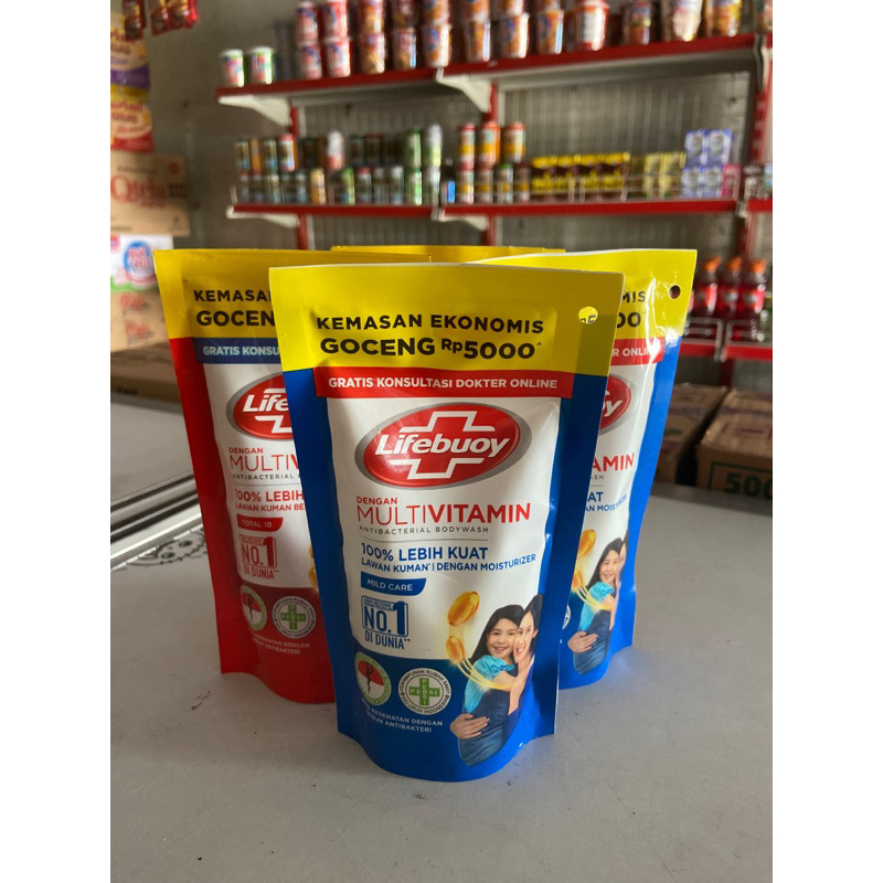 GROSIR SEMBAKO - Sabun Mandi Lifebouy Cair 85ml