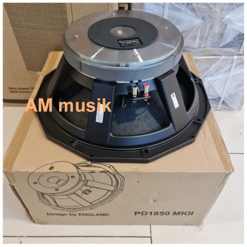 SPEAKER COMPONENT PRECISION DEVICES PD1850 MKII 18 INCH SUBWOOFER PD 1850 MK2