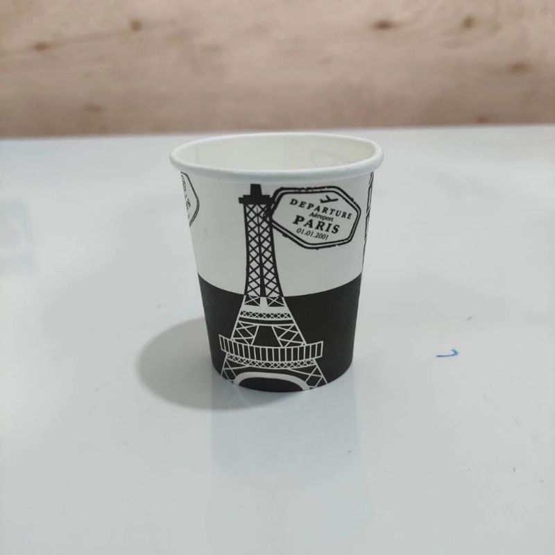 Cup Kopi 4 Oz isi 50 per roll / Paper cup 4 Oz / cup kopi Murah